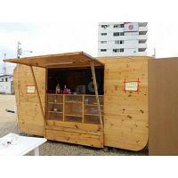 Se vende remoeque de madera para comida rapida